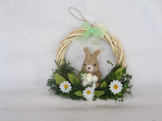 rabbit wreath