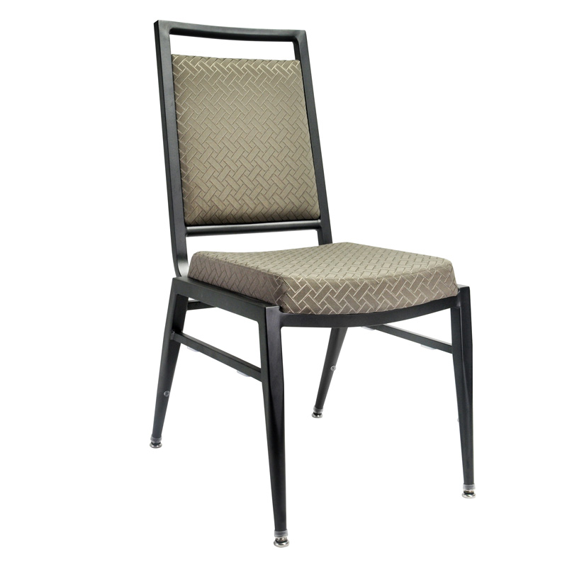 Hotel Banquet Aluminum Chair with Flexible Back Modern Durable Restaurant Chair with Adjustable