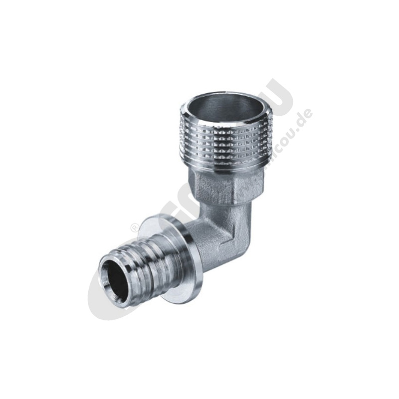Elbow pipe fittings with male thread