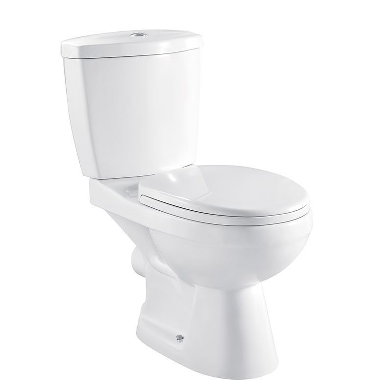 KZ6100 Two Piece Toilet, P trap, WC toilet