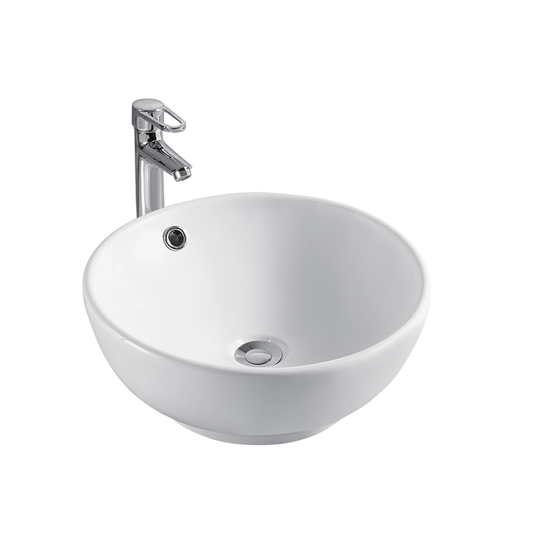 KA1000 Bathroom Ceramic Art Basin sink lavabo round shape 390*390mm