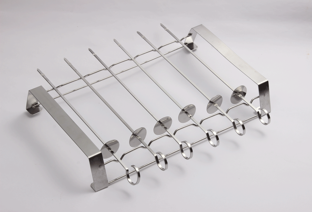 BBQ Kabob skewer rack