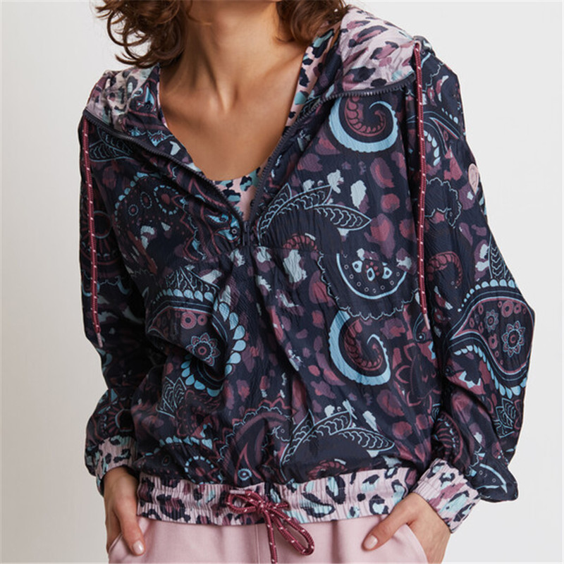 Women's printed sport jacket