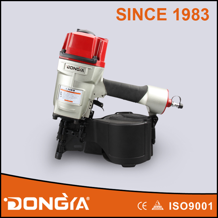 Dongya High Quality Air coil nail gun CN80 for pallet