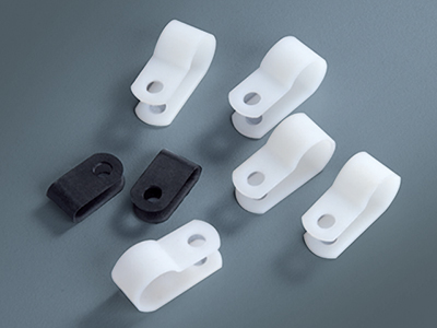 R type cable clamp