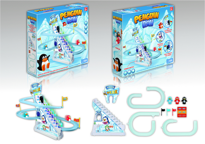 Penguin Run（Battery operated & Light & Music）