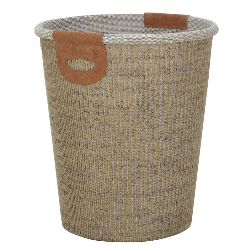Knitted thread basket