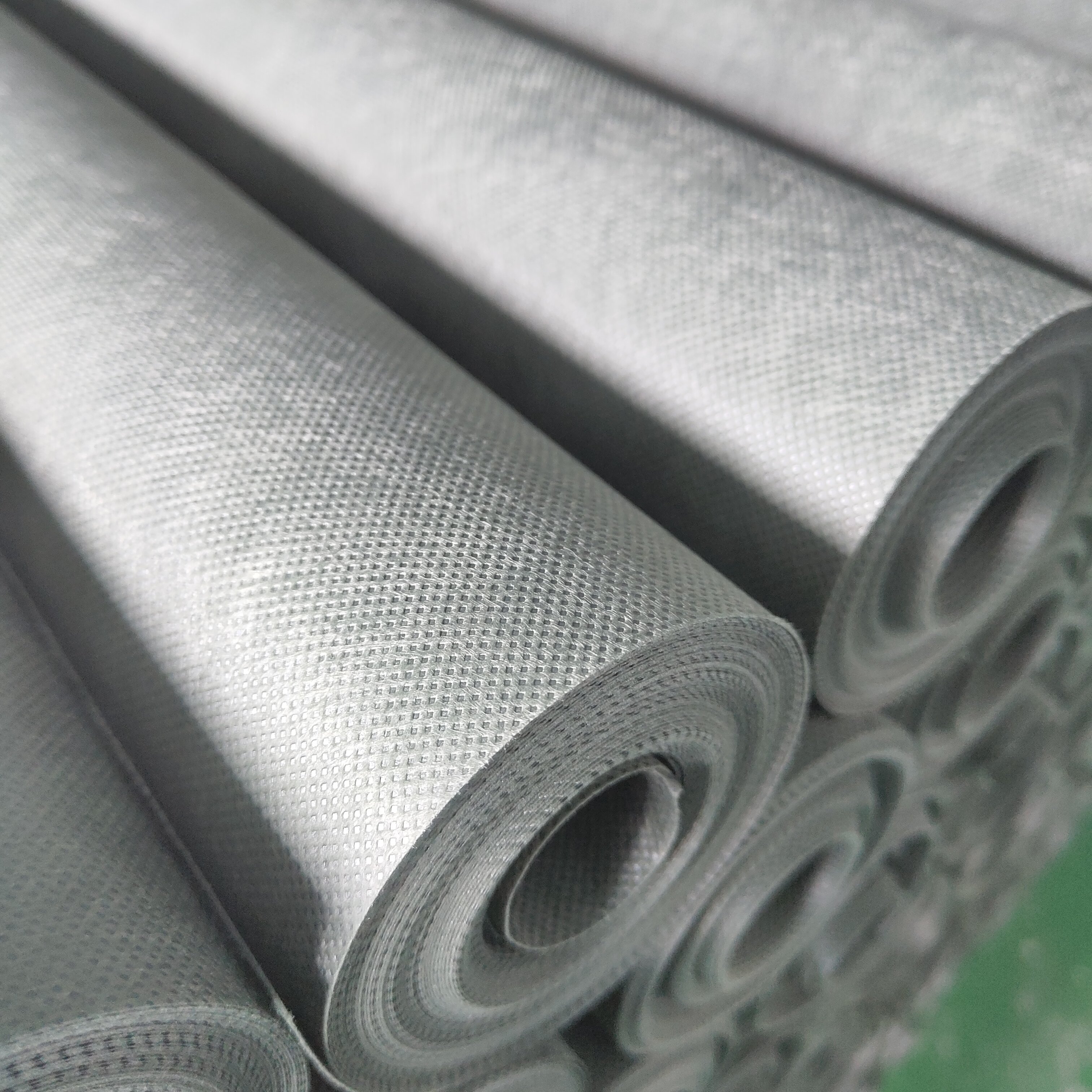 Dark Green PET spunbonded non-woven fabric weed mat landscape fabric weed control ground cover