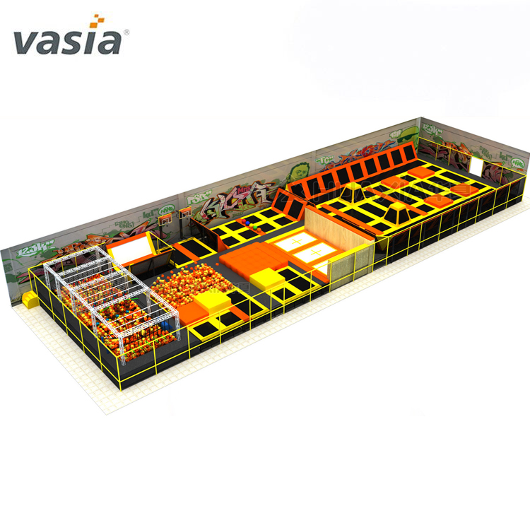 Huaxia Manufacturing customized indoor big trampoline