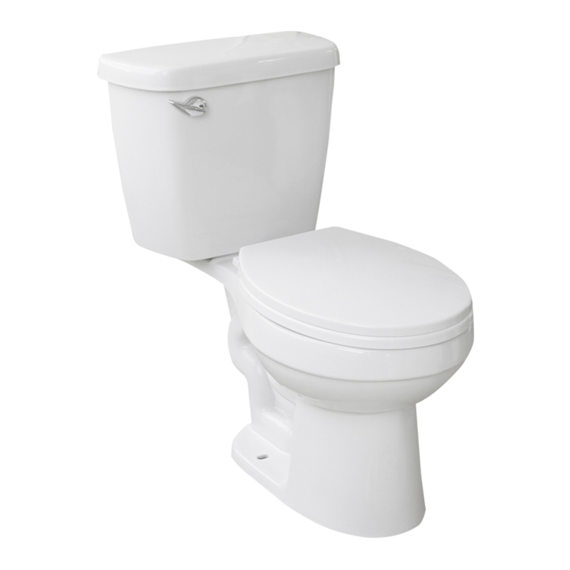 KZ7400 4.8L Round front two piece toilet, S trap