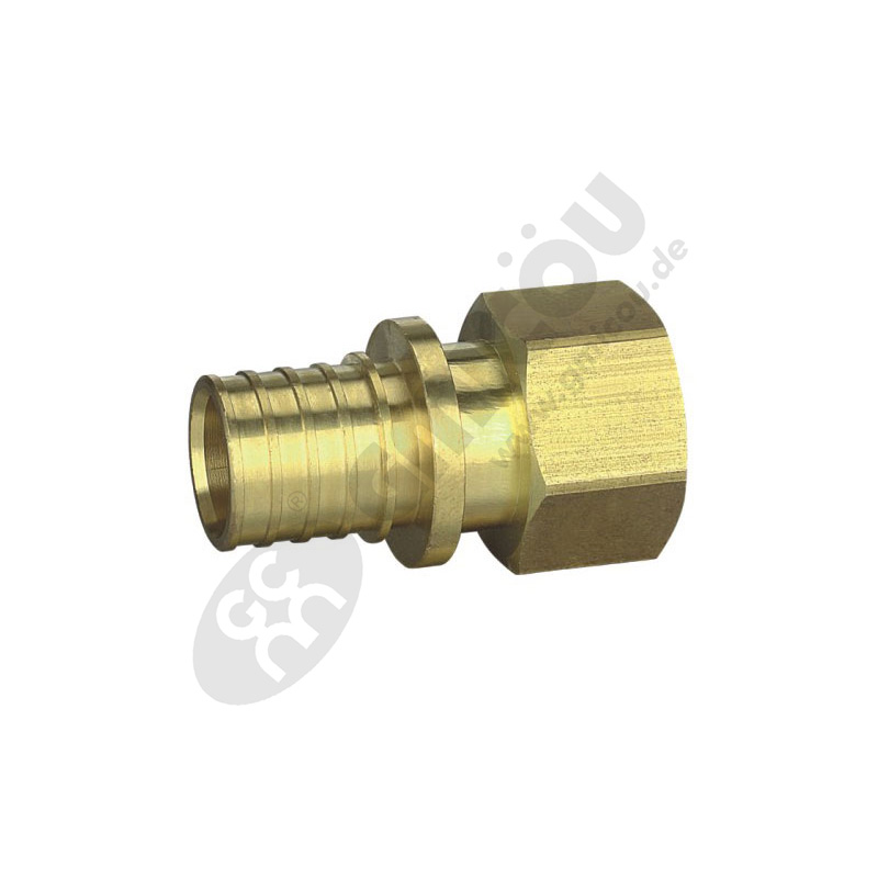 Straight pipe fitting/female