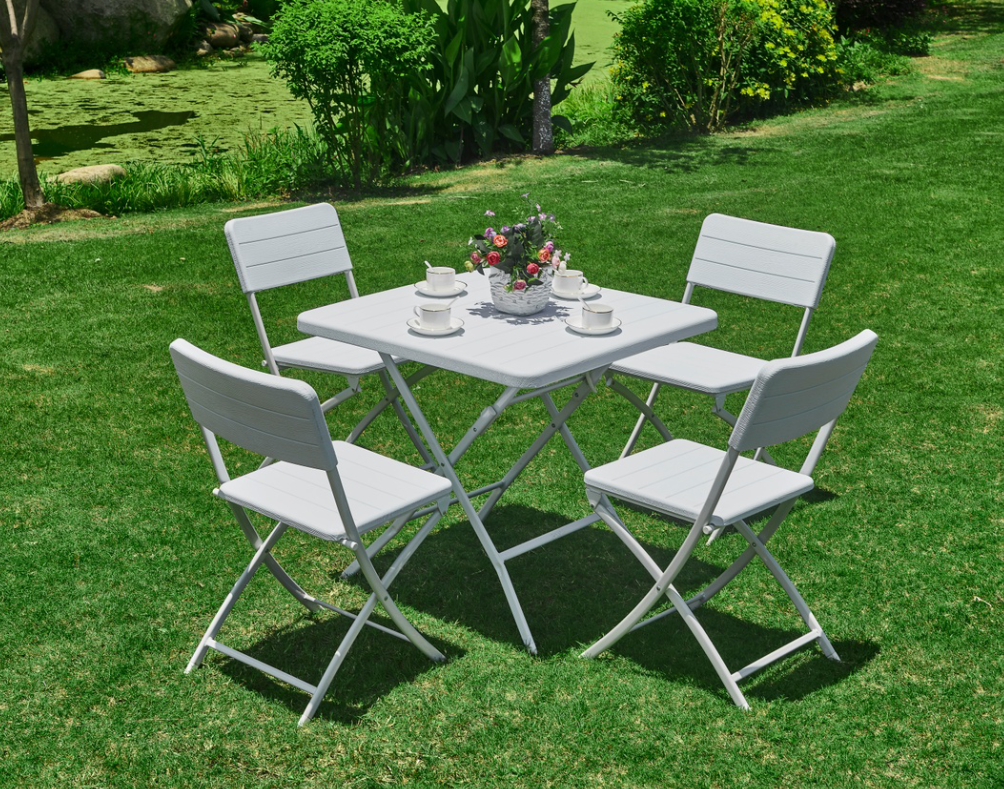 plastic folding chair,garden chair,wooden pattern chair,outdoor chair,plastic portable chair