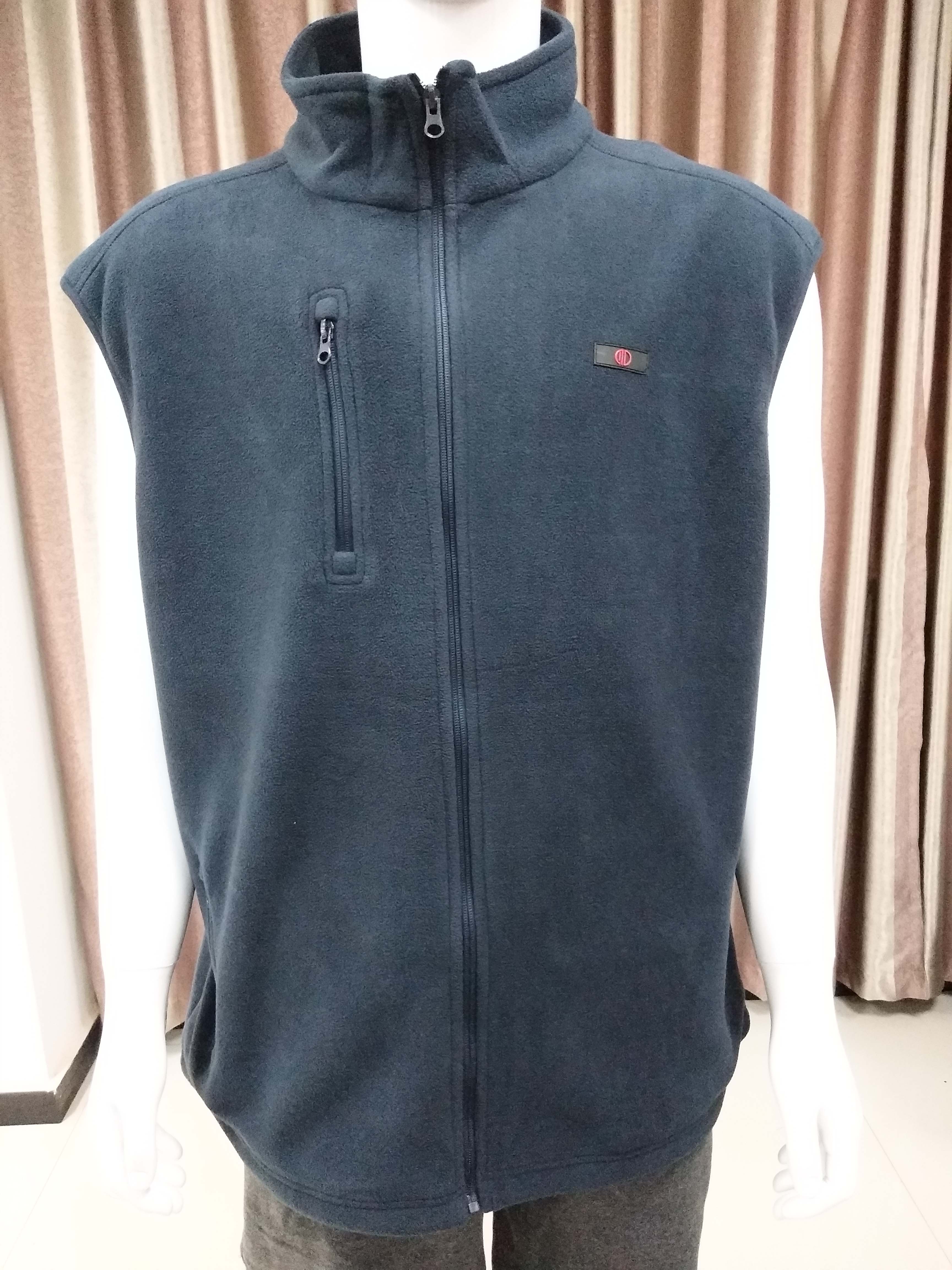 Men’s sport casual hoodie double polar fleece with zipper european size