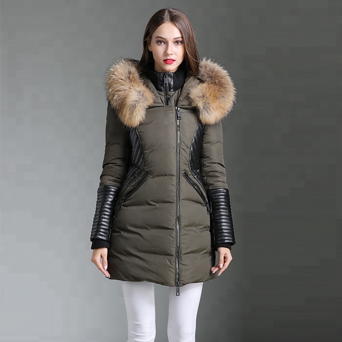 Ladies down jacket