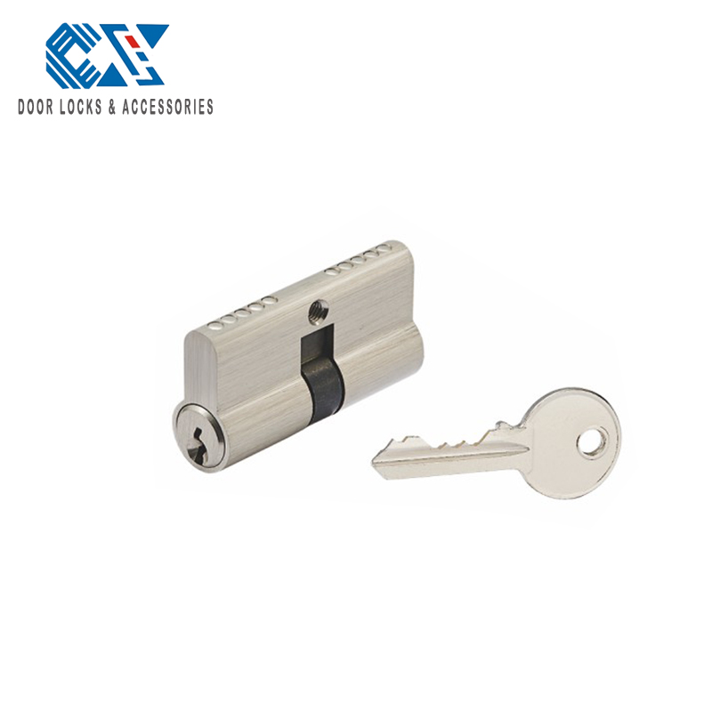 Europrofile cylinder brass cylinder double open cylinder with 3pcs normal keys