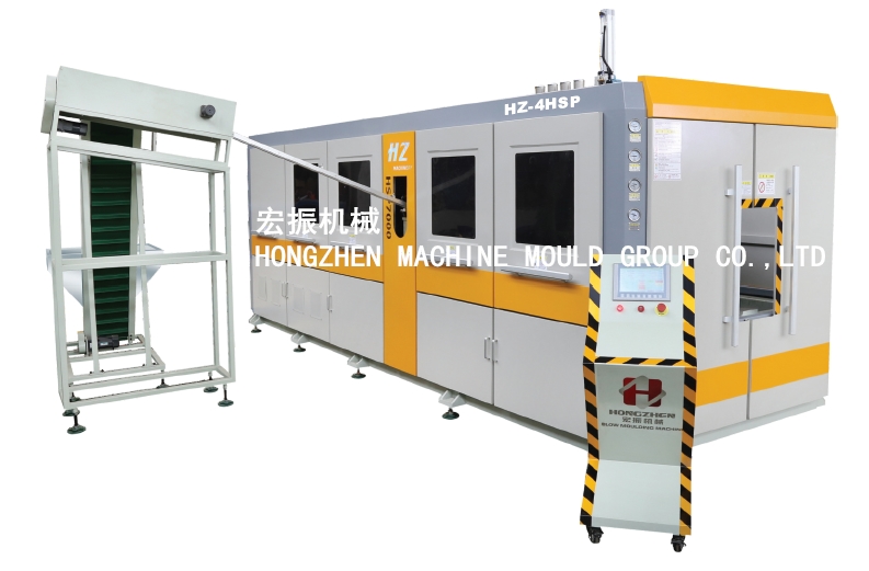High Speed Fully Automatic Blow Moulding Machine 4 cavity