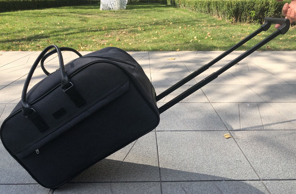 EVA rolling duffle bag