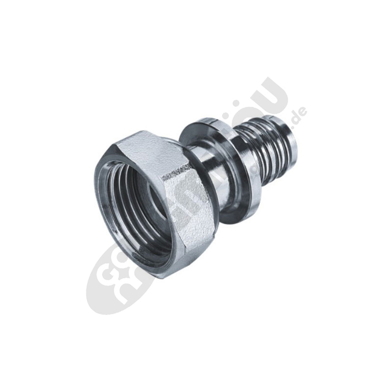 Straight pipe fittings with loose joint/female
