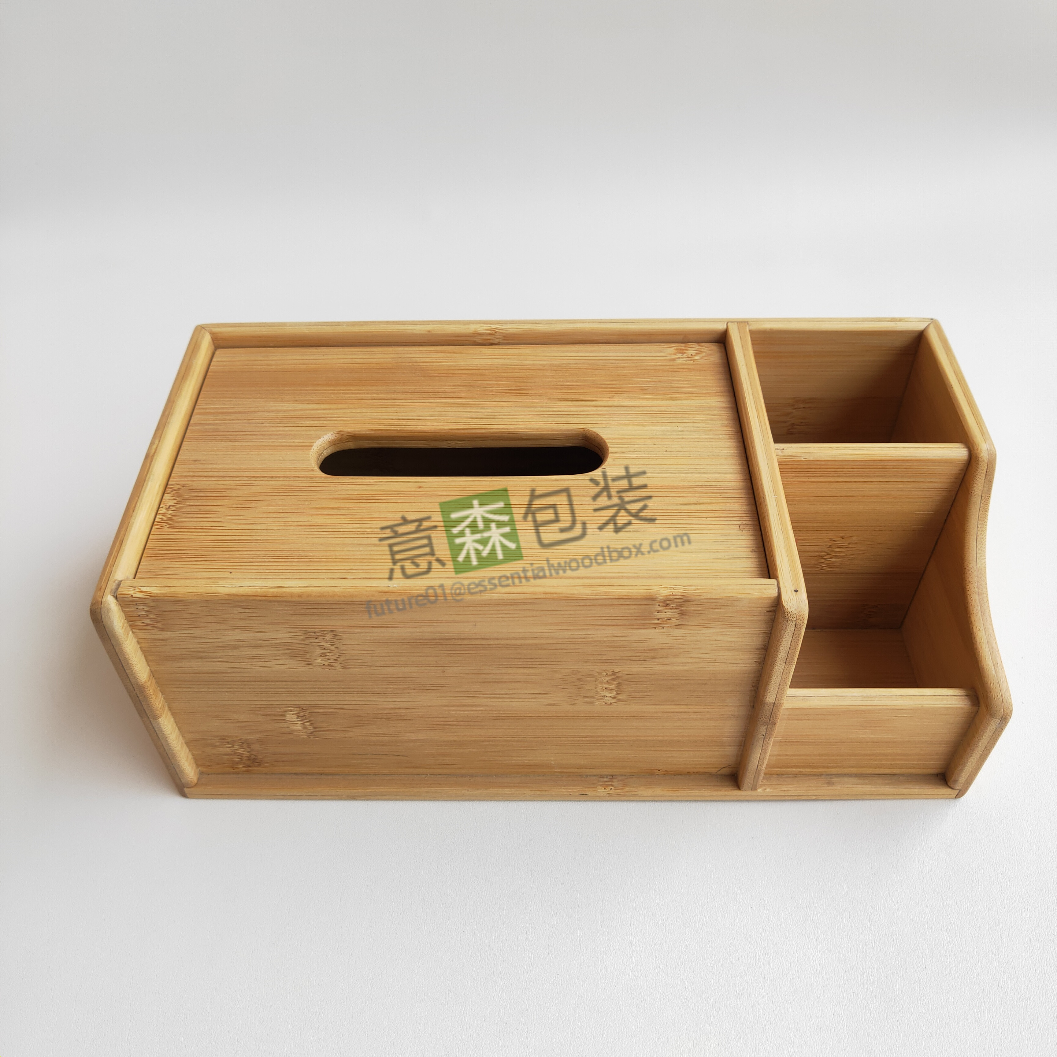 bamboo Tissue holder