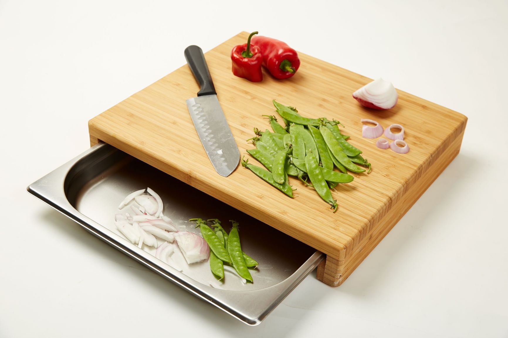 Thin Grain Bamboo Cutting Board
