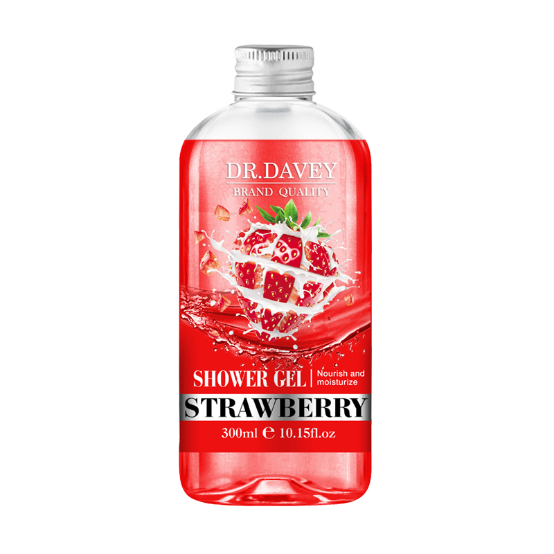 Dr.davey Brand Quality Nourish And Moistuize Strawberry Shower Gel