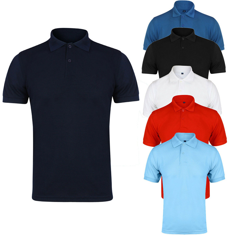 Polo shirt men short sleeve