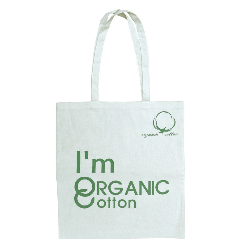 Organic cotton shopping bag