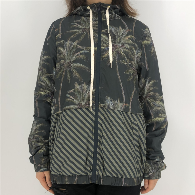 womens printed sport jacket