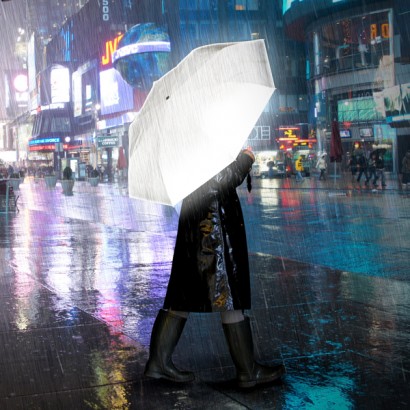 Reflective umbrella