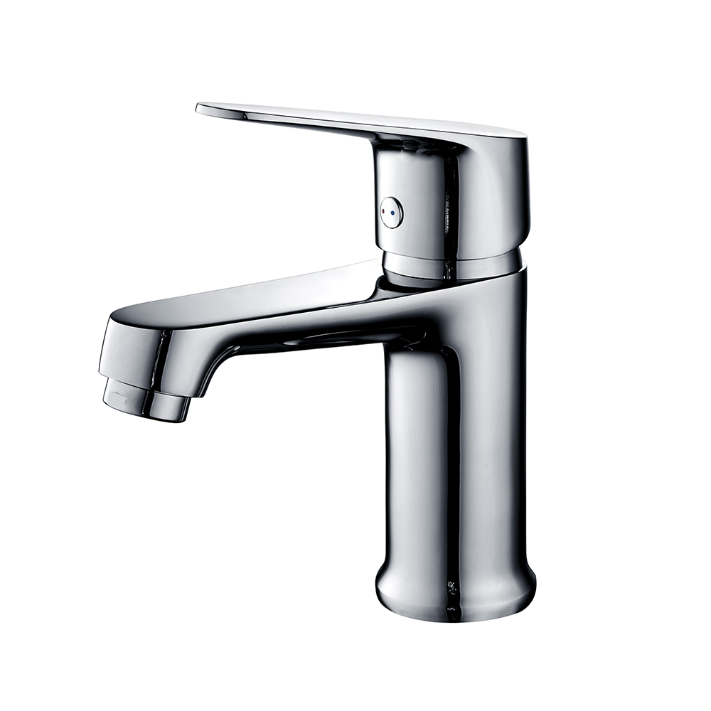 TIEMA ZS82003 single lever basin mixer customized type polished brass water tap for wash basin