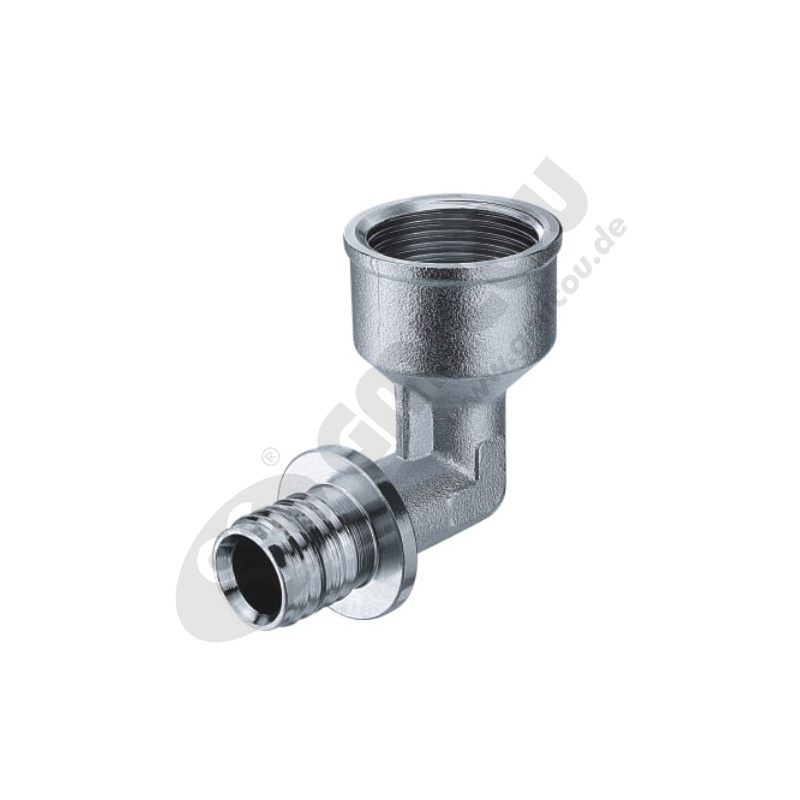 Elbow pipe fittings with female thread