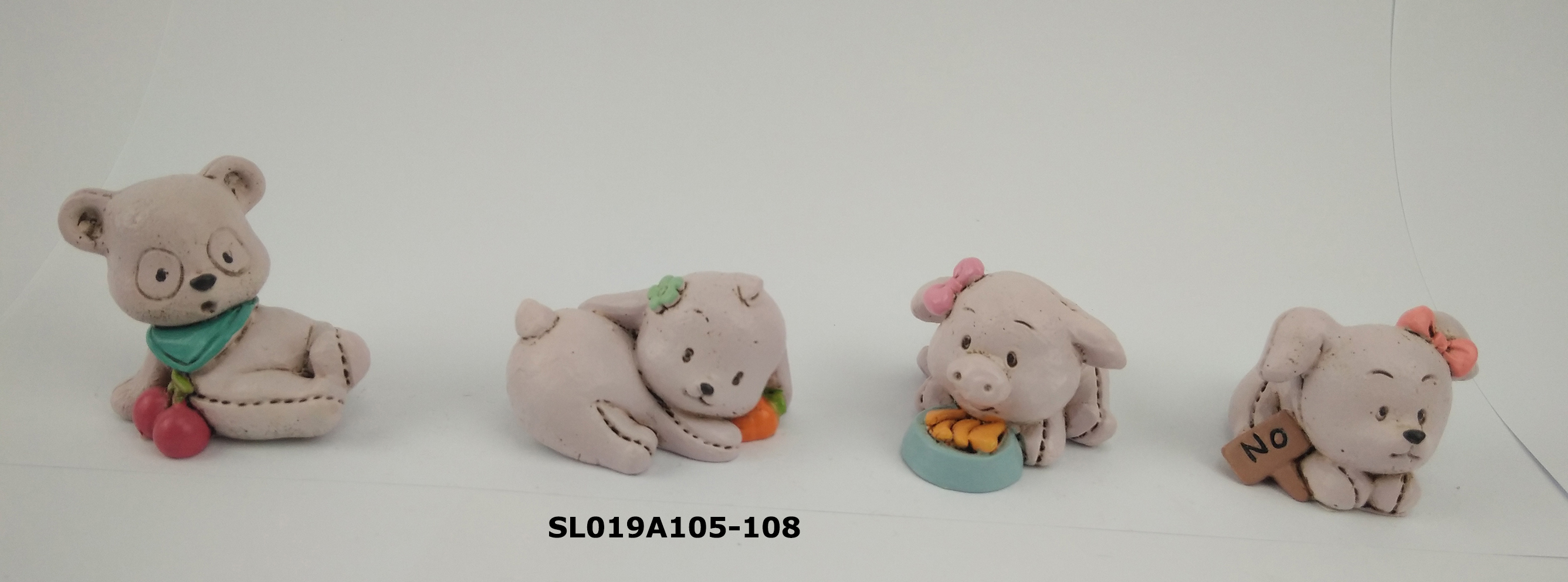 Resin decoration, key chain - animal