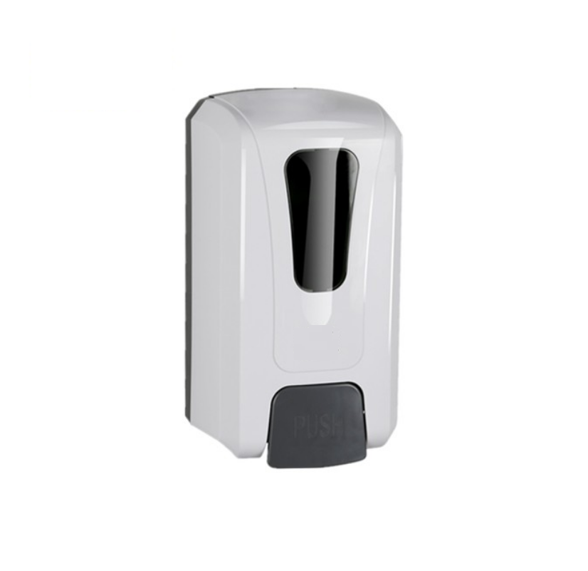 Manual foam/soap dispenser