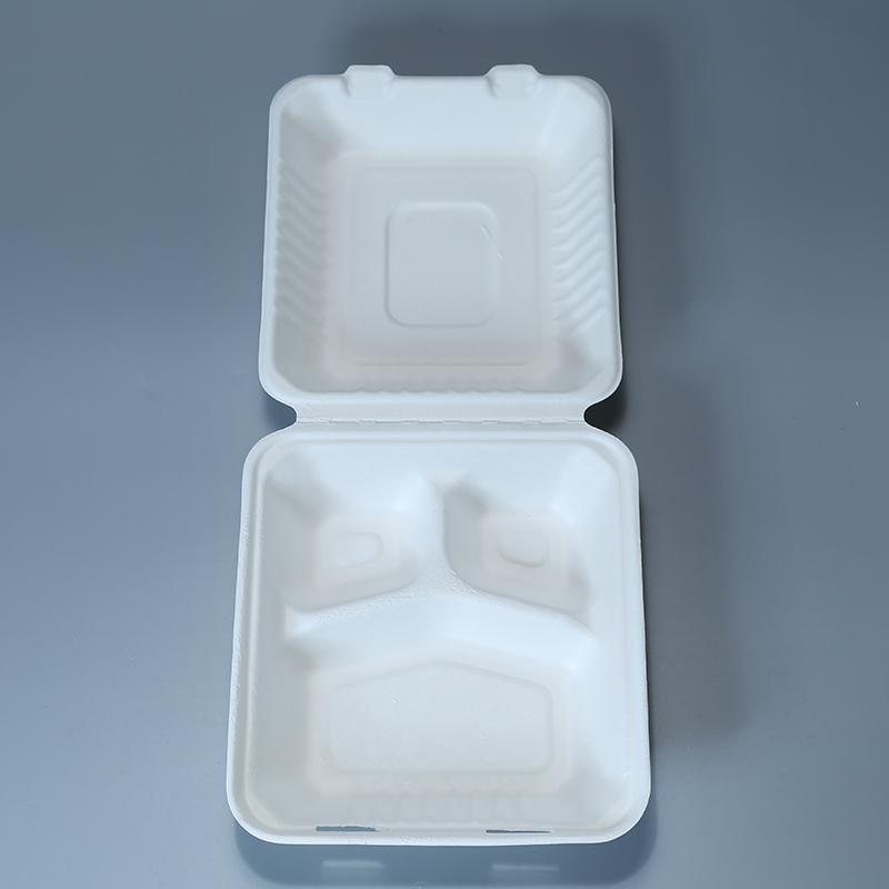 9"3 Compartment Clamshell（1250ml）