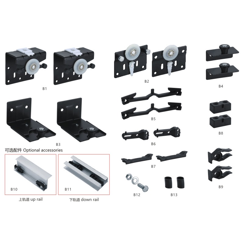 Hanging sliding door wheel
