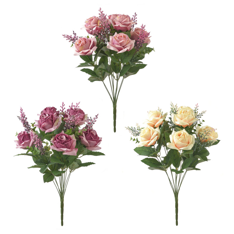 silk rose bush X12 stems