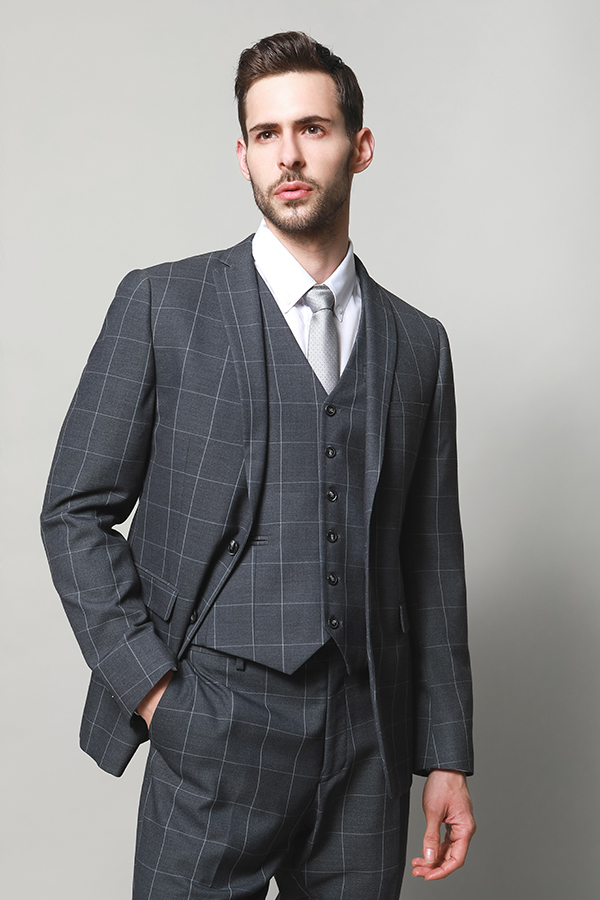 Men's 3PCS Set Jacket Suits