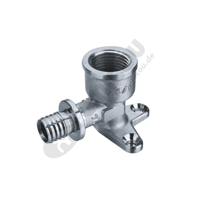 Hanging elbow pipe fittings with female thread