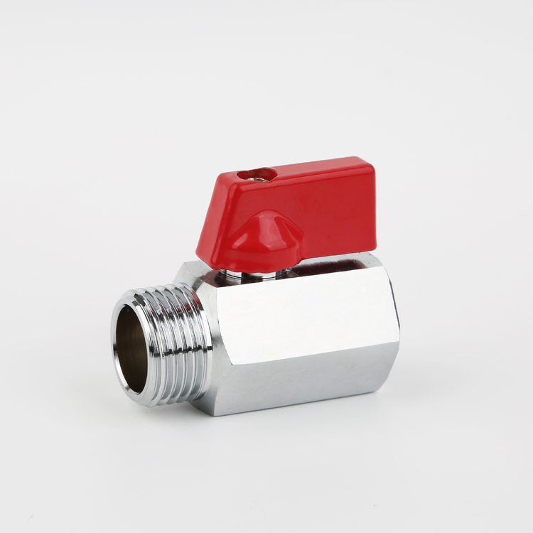 STA.1078 1/4"—1/2" Inch ball valves for water HPB57-3/CW617N BSP threaded brass forged mini ball valve