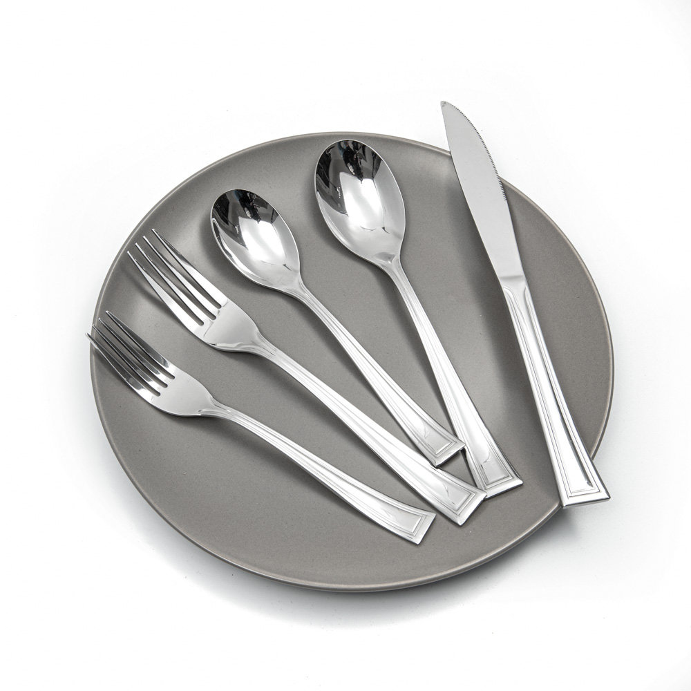 royal class stainless steel cutlery flatware set for home restaurant