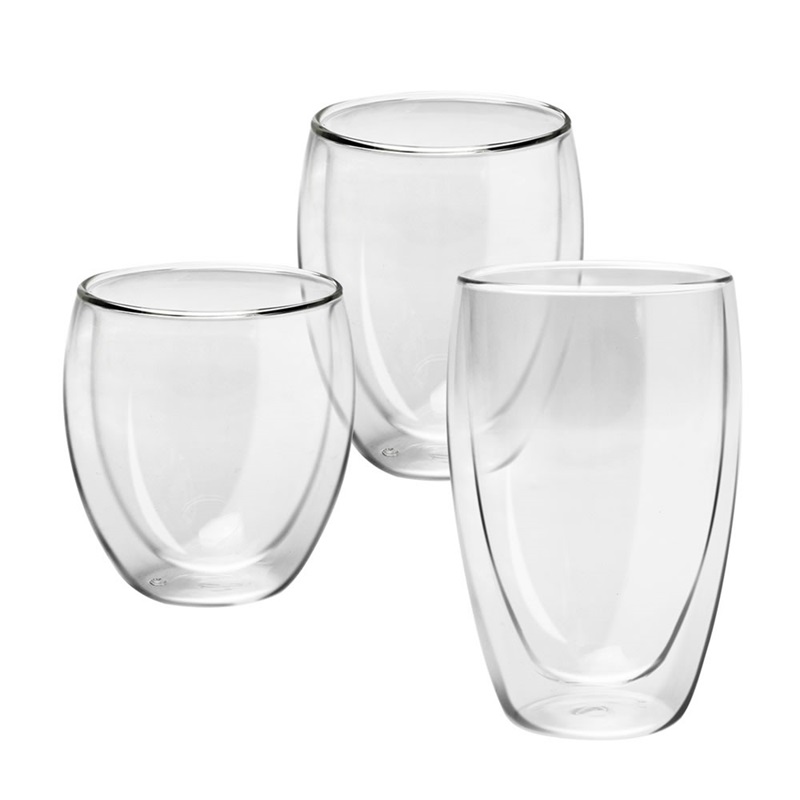 Drinking Glasses Double Wall Glass Cup