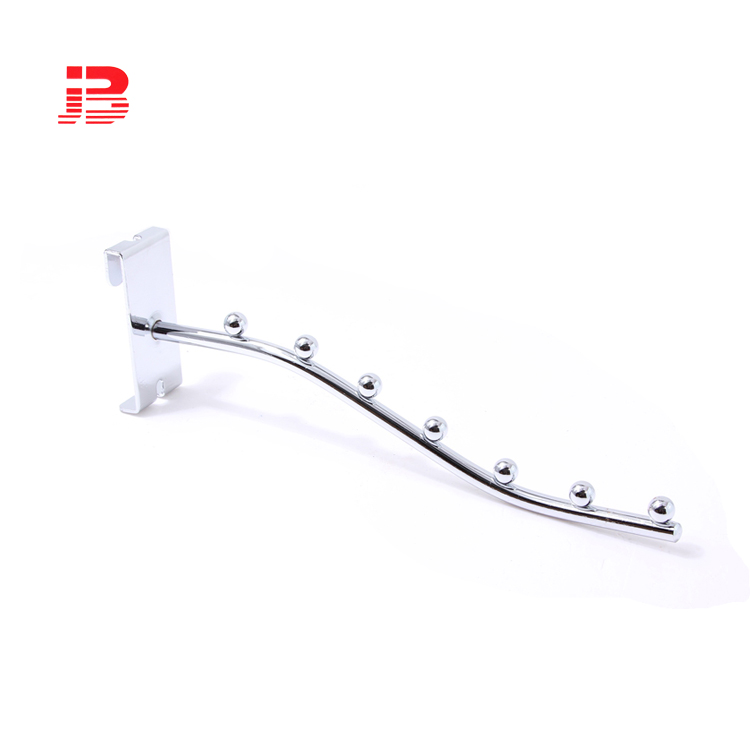 Gridwall hook with 7 beads