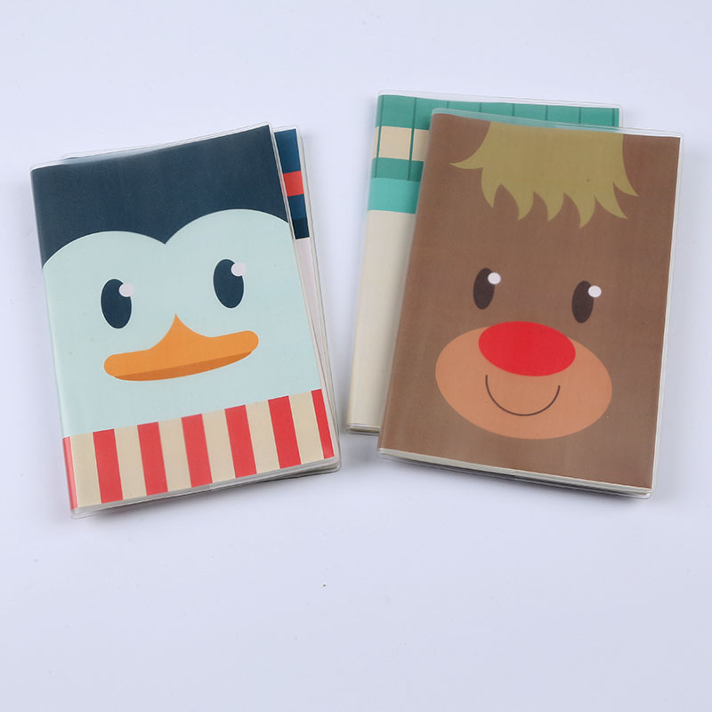 WANSHIFA 2021 Creative Design Color Printed Rubber Cover Notebook