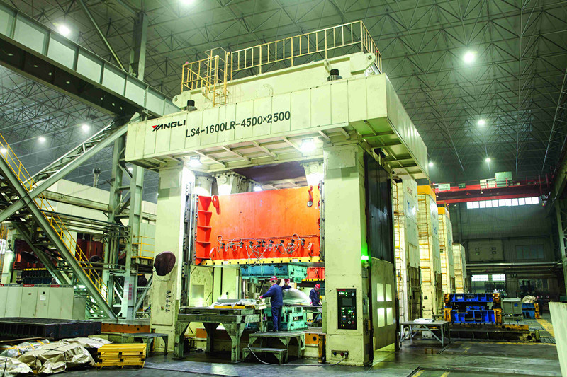 LS4 series straight four point multi-link press