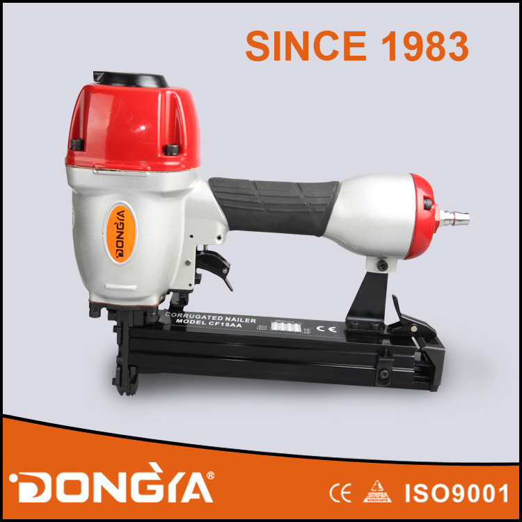 DONGYA Pneumatic Wave Corrugated Stapler CF15 for Flooring