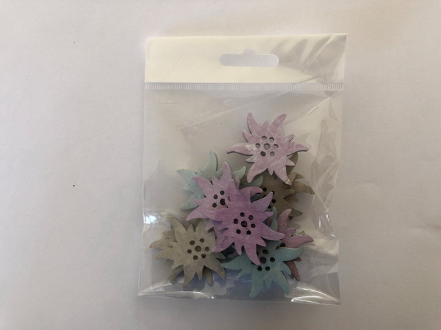Wooden flower in pb