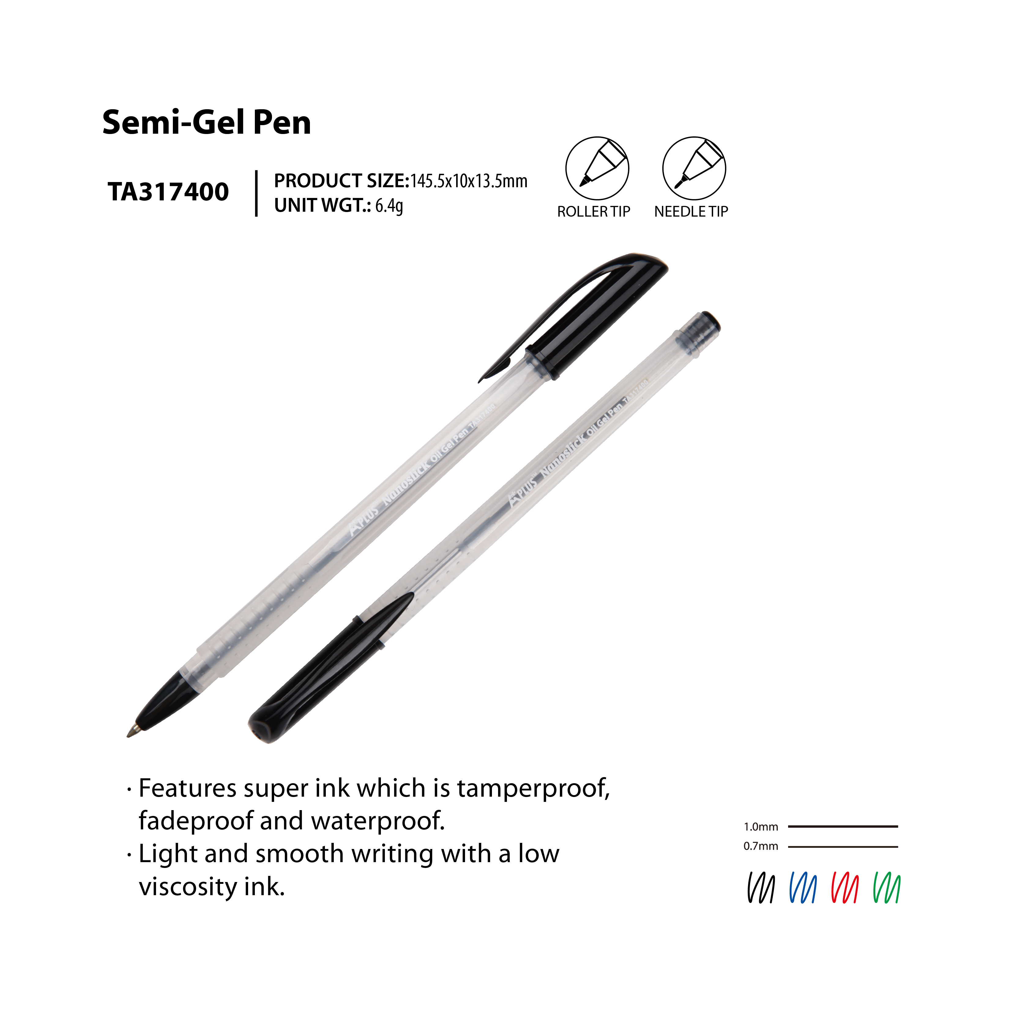 Semi-Gel Pen