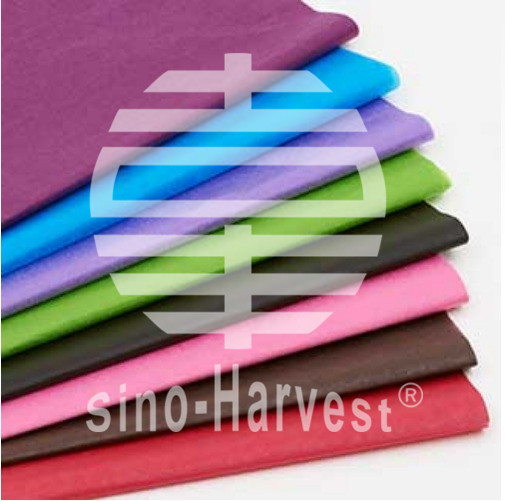 Waxed Floral Tissue Paper
