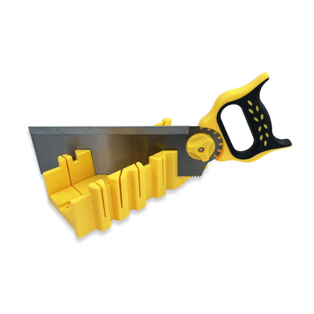 Hand tools one99 22.5/45/90 degree customizable plastic saw mitre box
