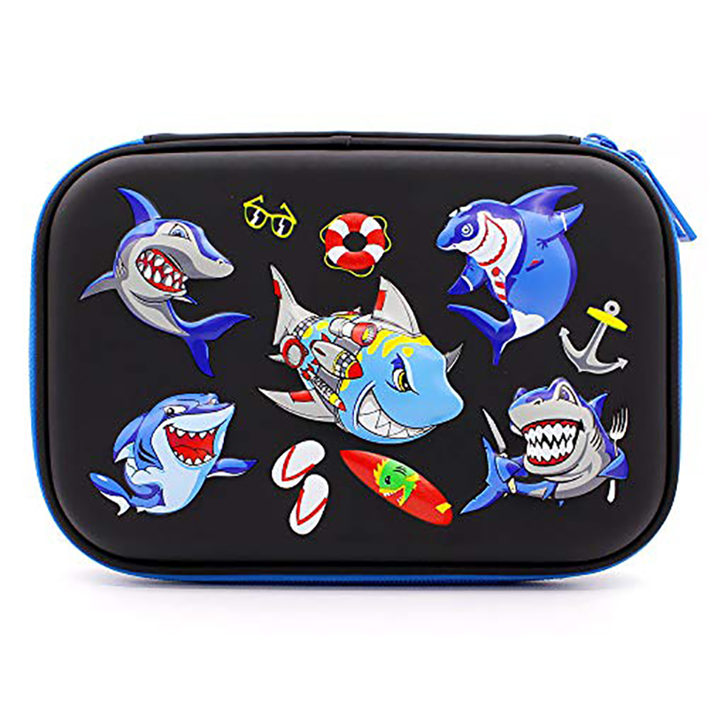 Crown Unicorn Cute Big Size Hardtop Pencil Case